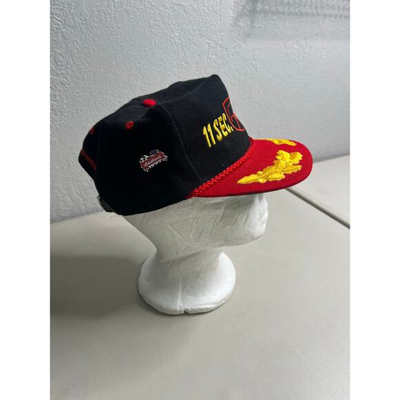 Dodge Viper 11 Second Club Hat Otto Cap Black Red Embroidered Racing Vintage - Picture 2 of 15